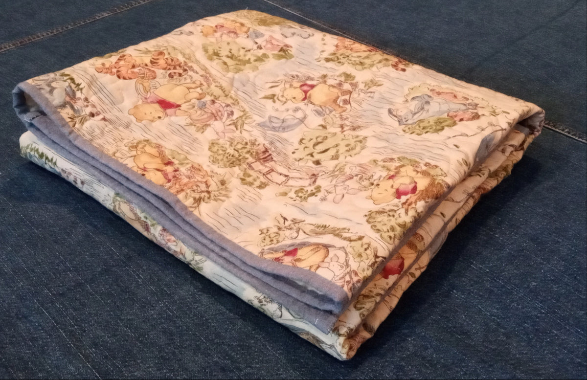 Quilted play pad 'Pooh and Friends' DONATED TO PREGNANCY CENTER