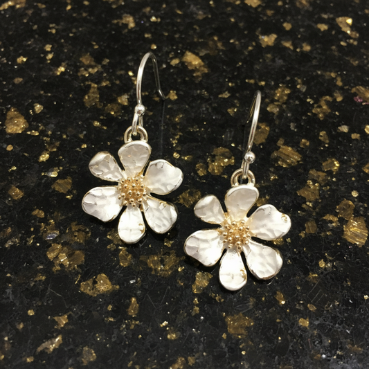 Daisy Summer Flowers Earring