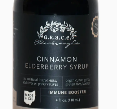 Cinnamon Elderberry Syrup 4 oz