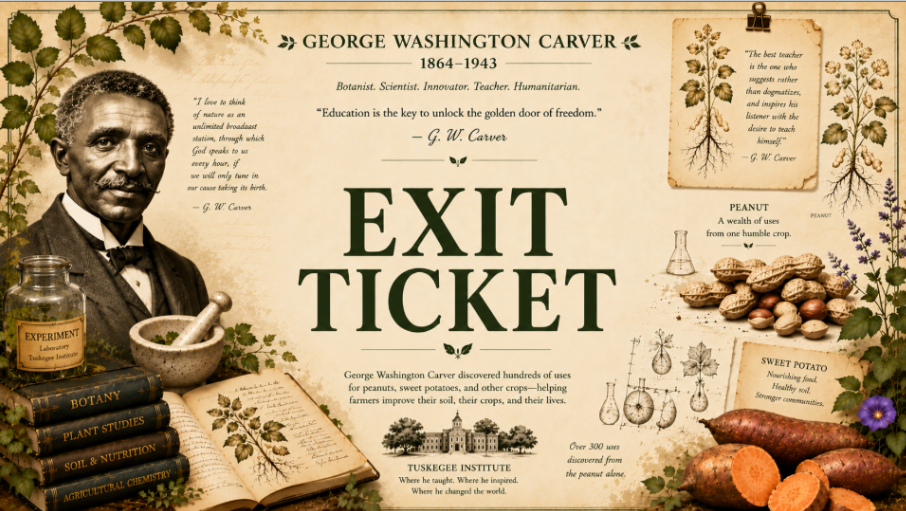 The Curiosity Collection: George Washington Carver's Workshop Slides Deck