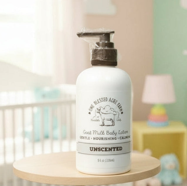 Goat milk baby lotion