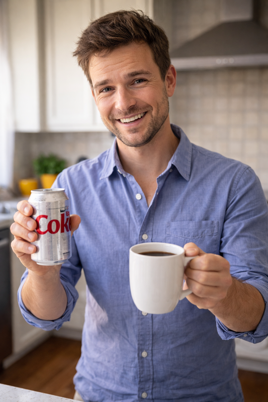 Which One Are You: Morning Coffee or Morning Soda?