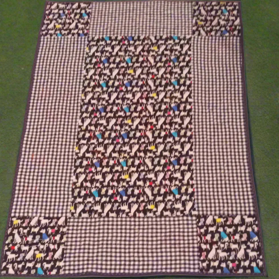 Heavenly Dogs Lap Quilt