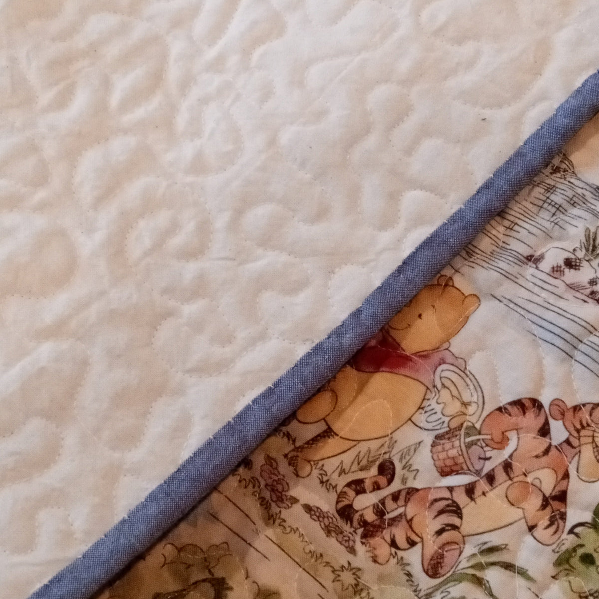 Quilted play pad 'Pooh and Friends' DONATED TO PREGNANCY CENTER
