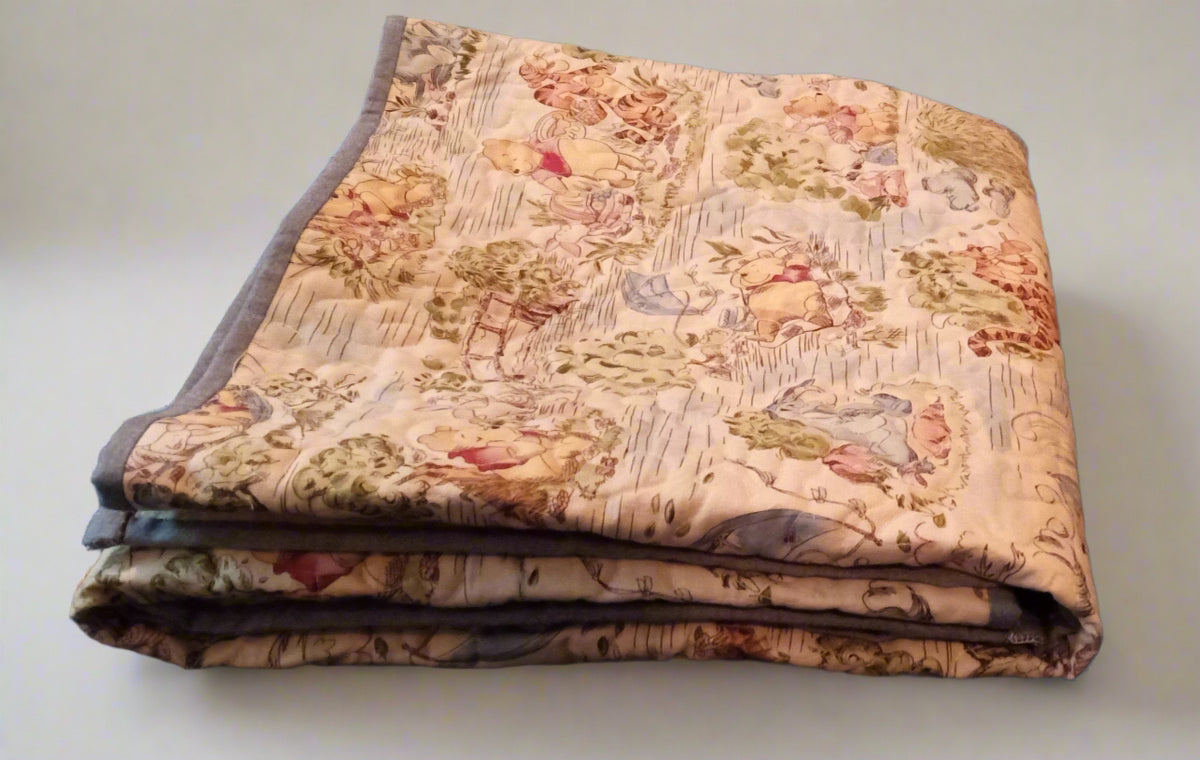 Quilted play pad 'Pooh and Friends' DONATED TO PREGNANCY CENTER