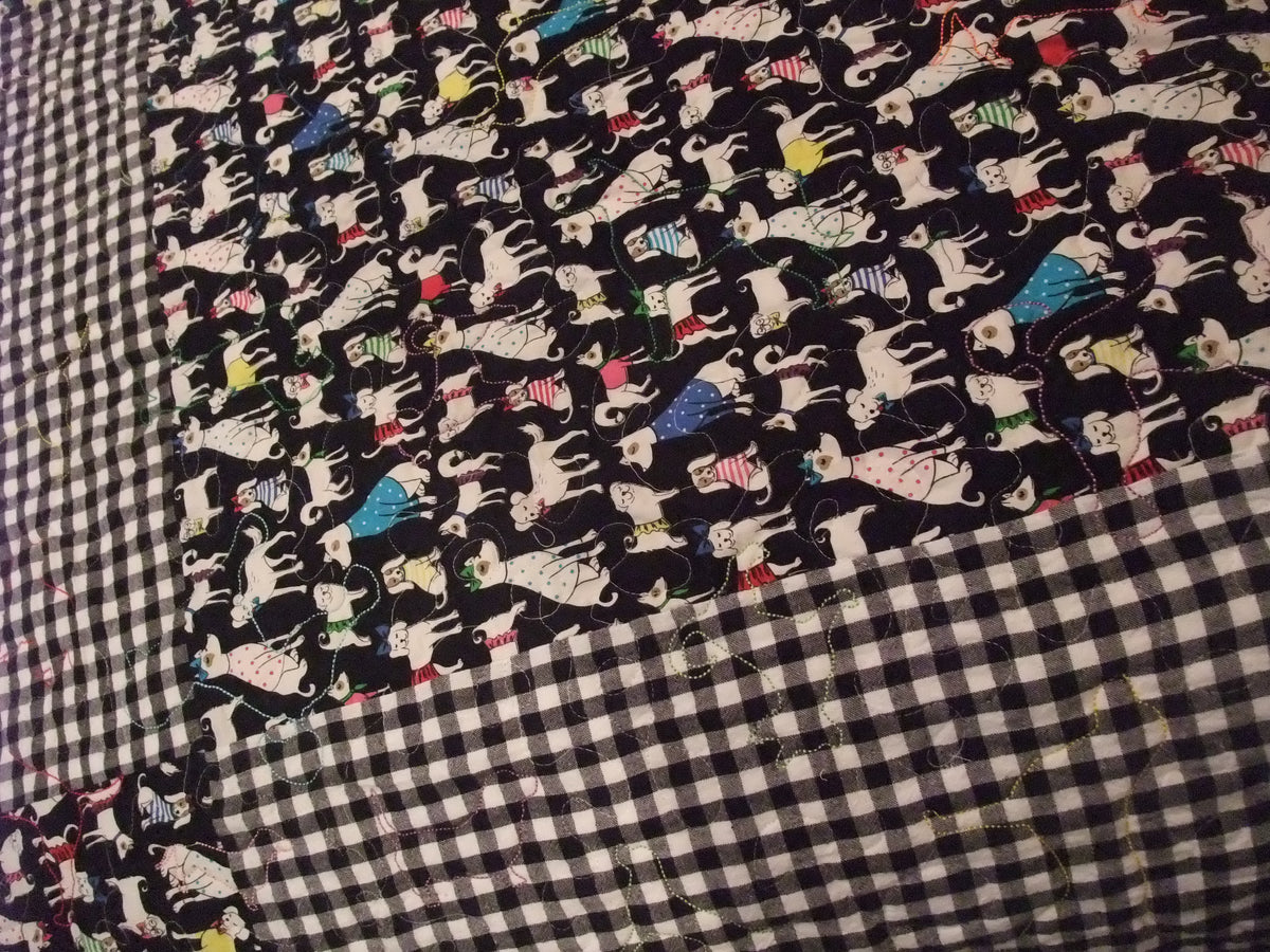 Heavenly Dogs Lap Quilt