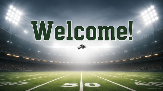 Game Day Presentation Theme Slides Deck