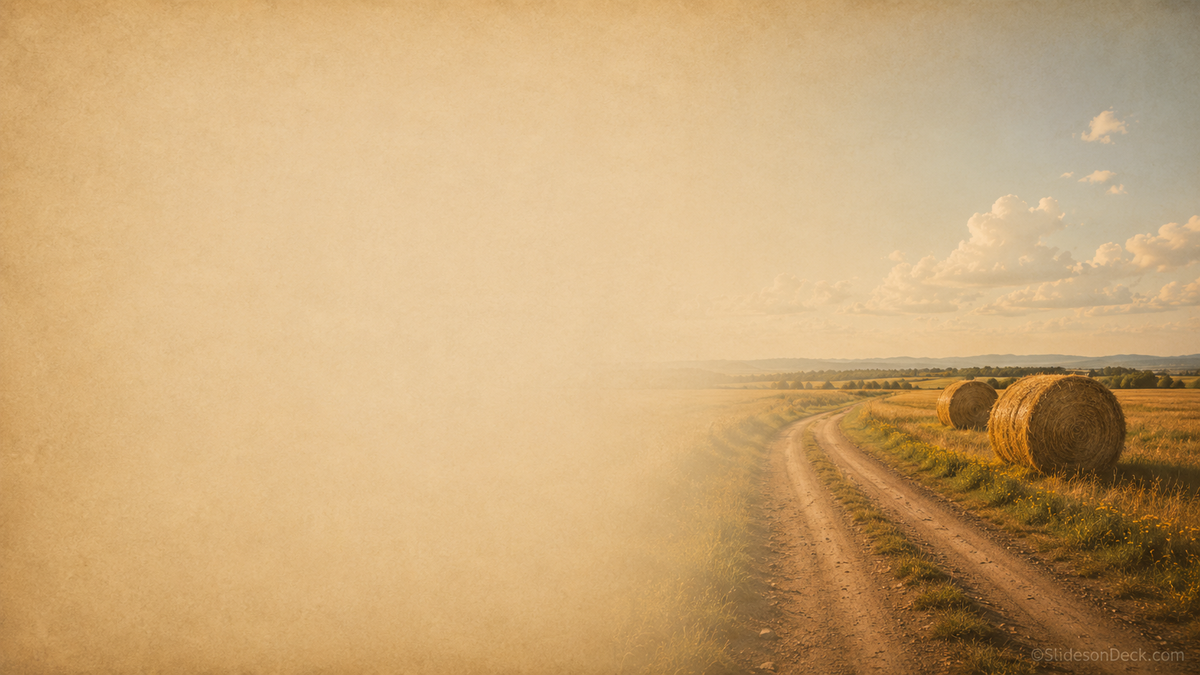 Country Roads Presentation Theme Slides Deck