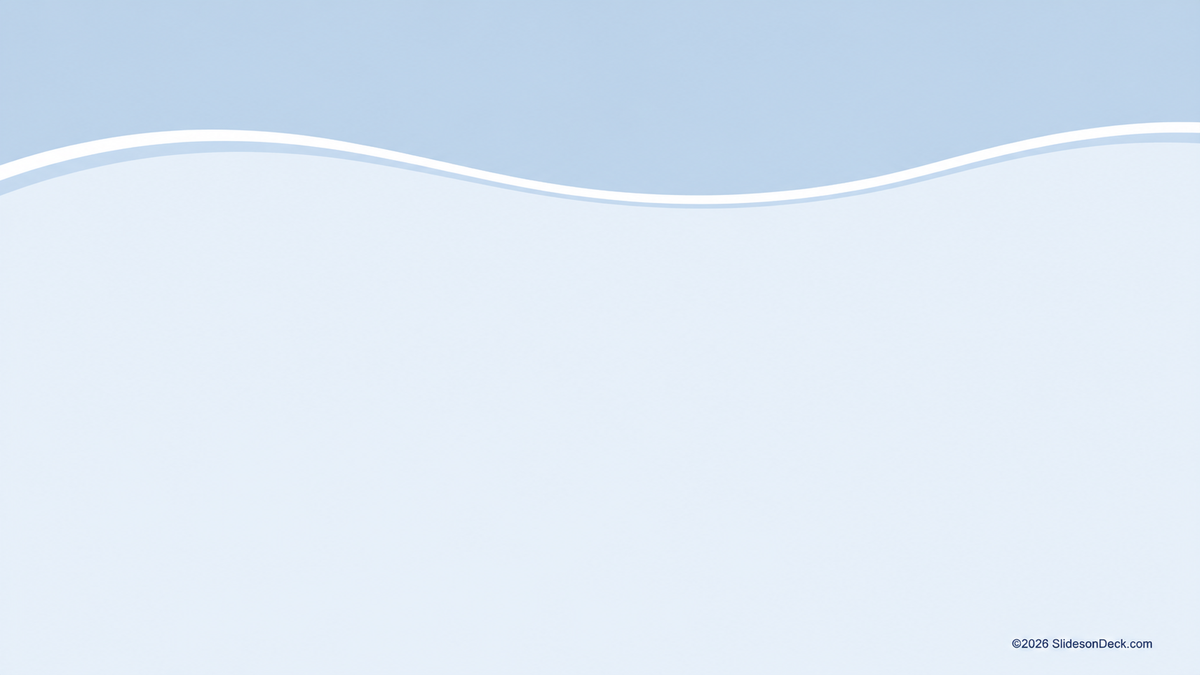Simple Wave Presentation Theme Slides
