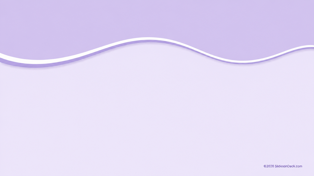 Simple Wave Presentation Theme Slides