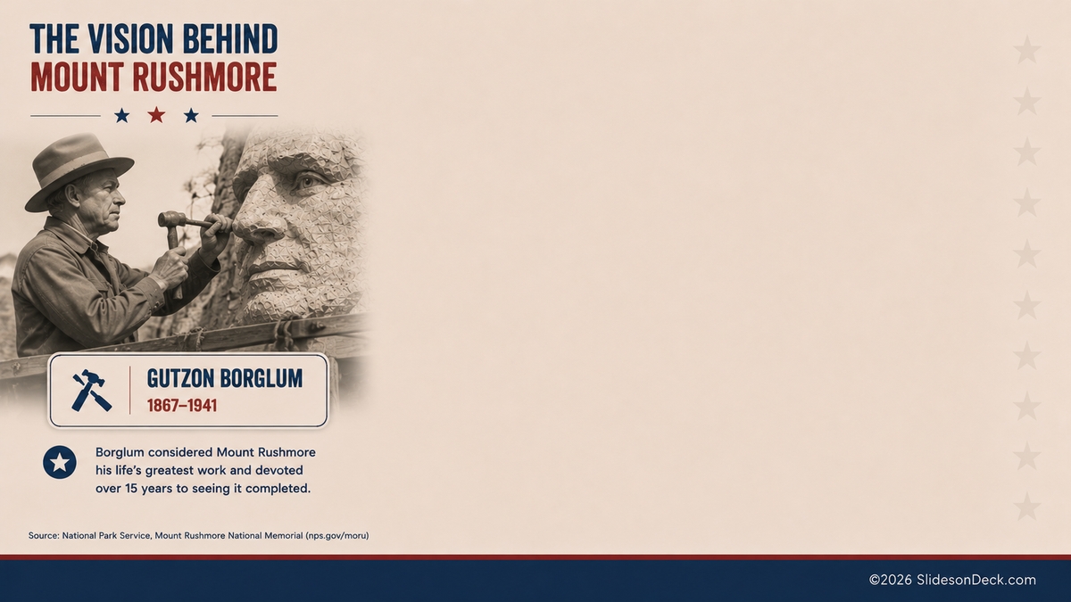 FREE: Mount Rushmore Presentation Theme Slides Deck
