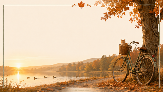 Autumn in the Country Mini Presentation Theme Slides Deck