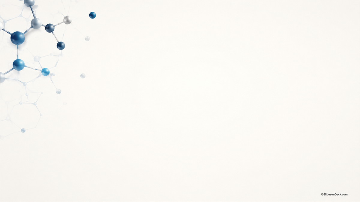 Molecule Presentation Theme Slides