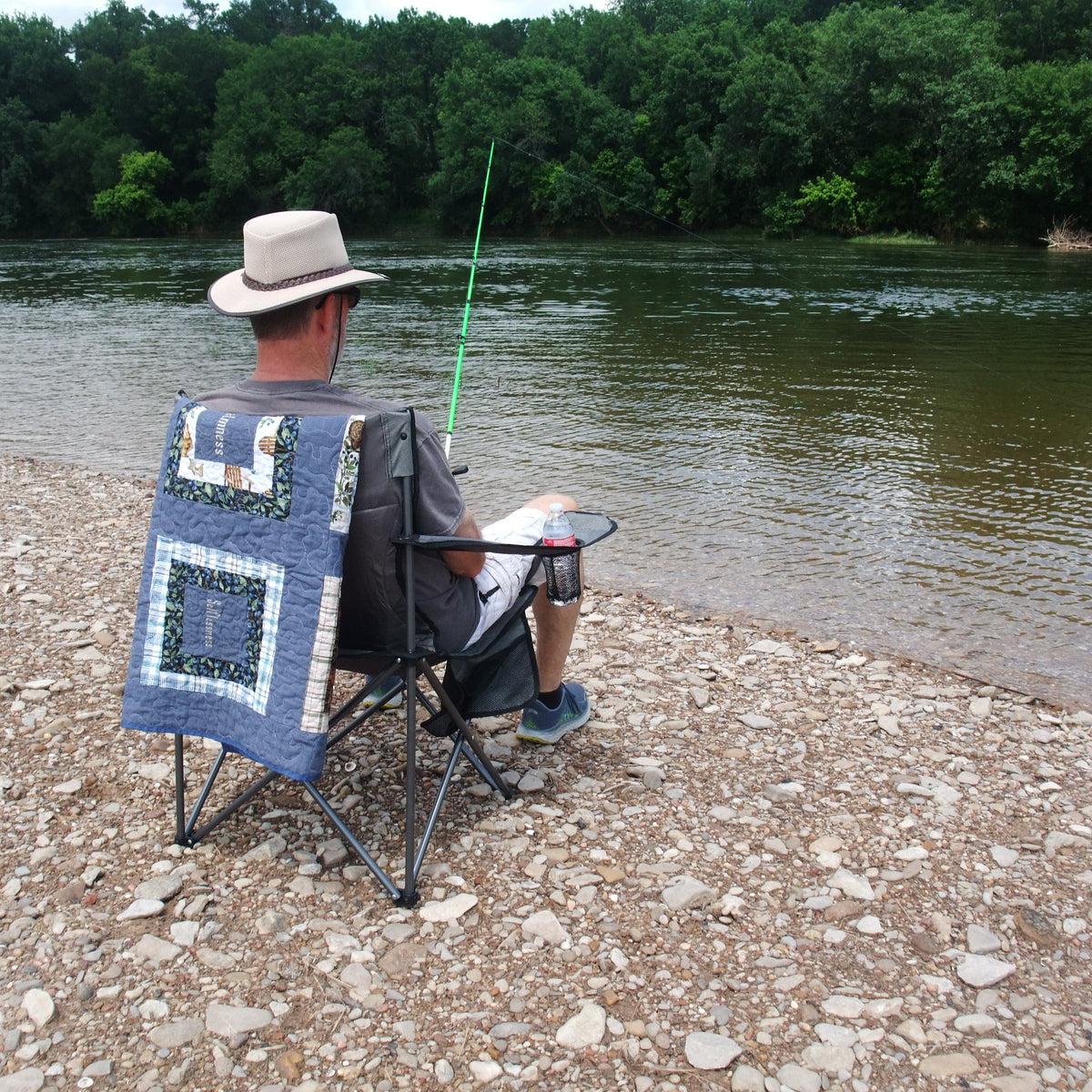 Spirit on the Lake Lap Quilt 43x57