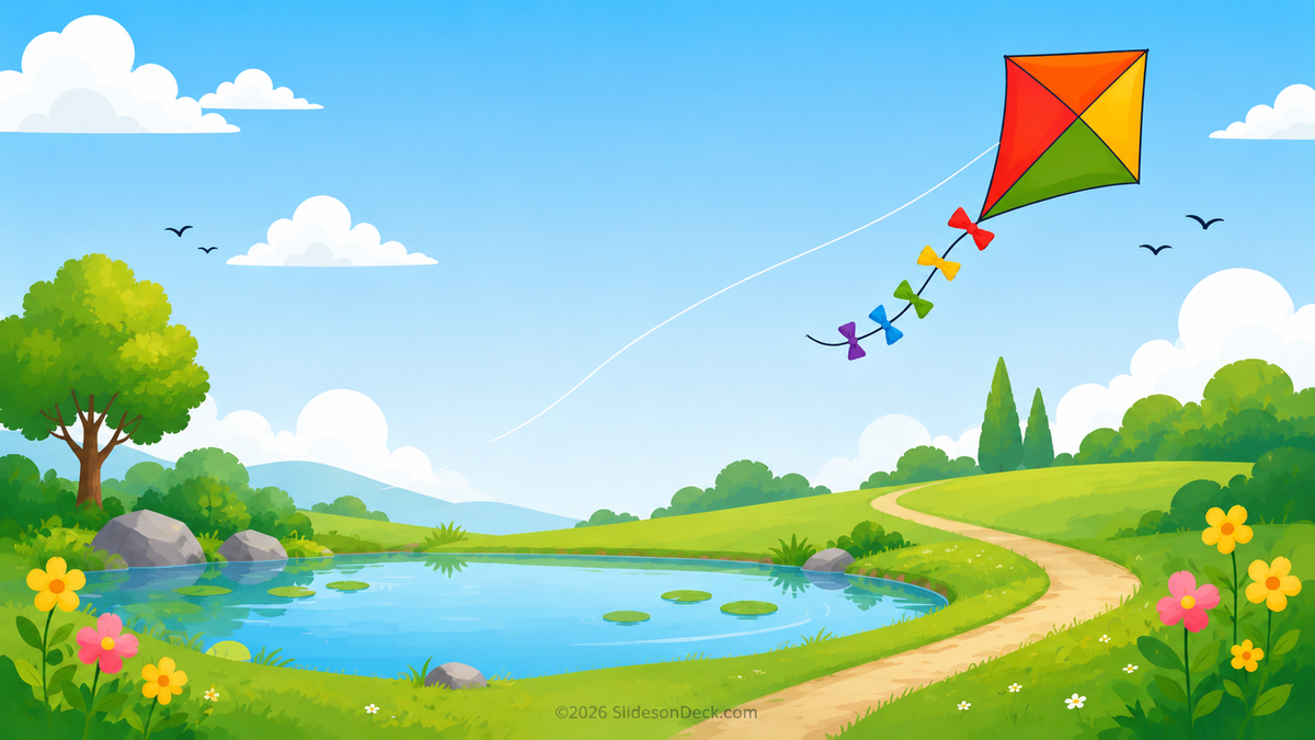 Flying Kites Presentation Theme Slides