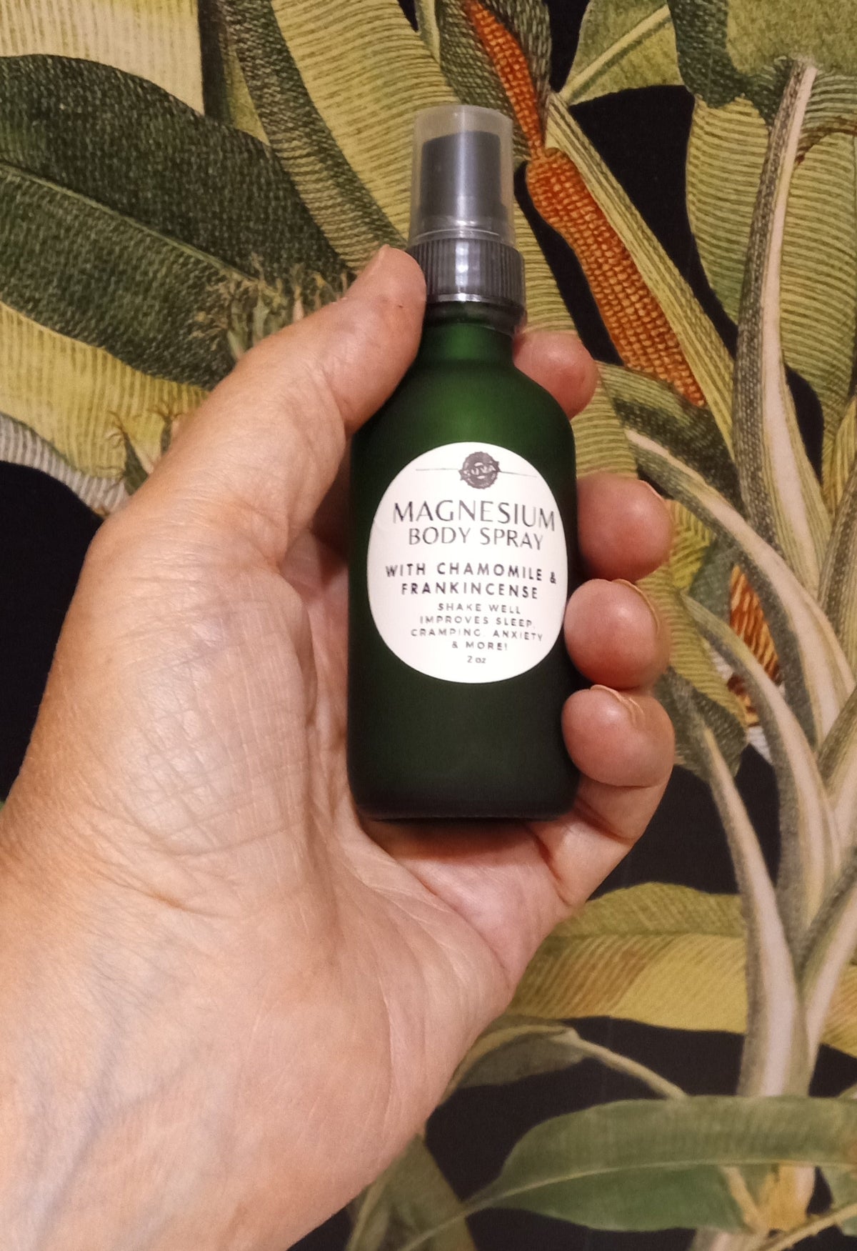 Magnesium Body Spray with Frankincense - 2oz
