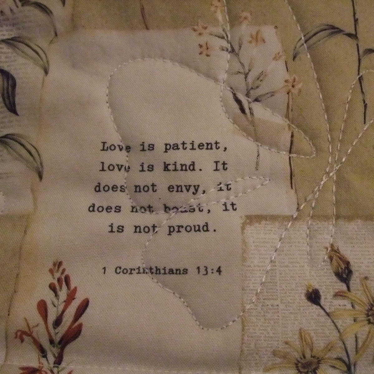 Botanical Scripture Reversible Placemats – Set of 4