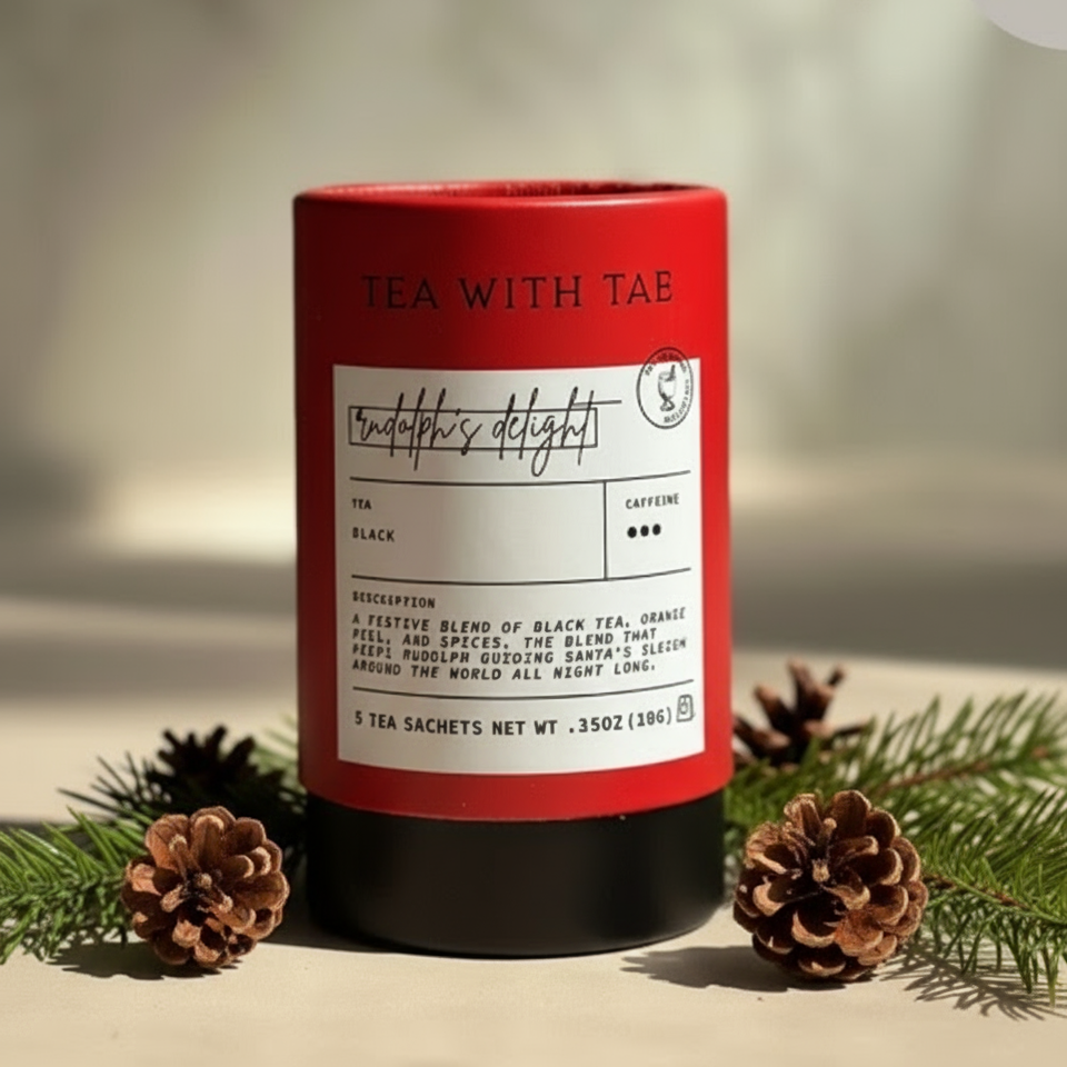 RUDOLPH’S DELIGHT – Mini Tea Tube