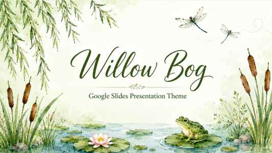 Willow Bog Presentation Theme Slides