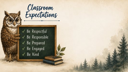 Owls in Nature Lesson Framework Slides Deck