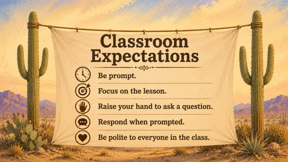 Under the Desert Sky Lesson Framework Slides Deck