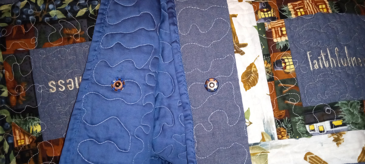 Spirit on the Lake Lap Quilt 43x57