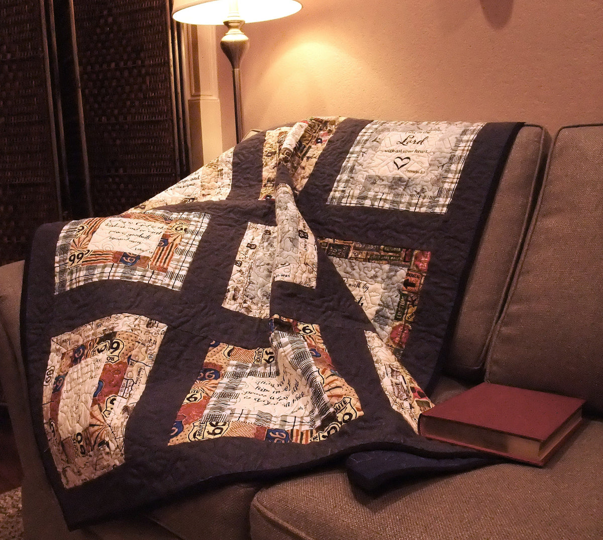 Travel Blessings Lap Quilt