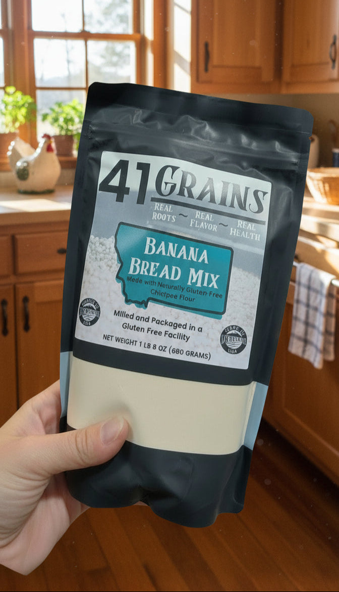 Banana Bread Single Loaf— 41 Grains
