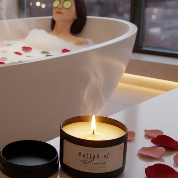 Ballad of Roses Candle