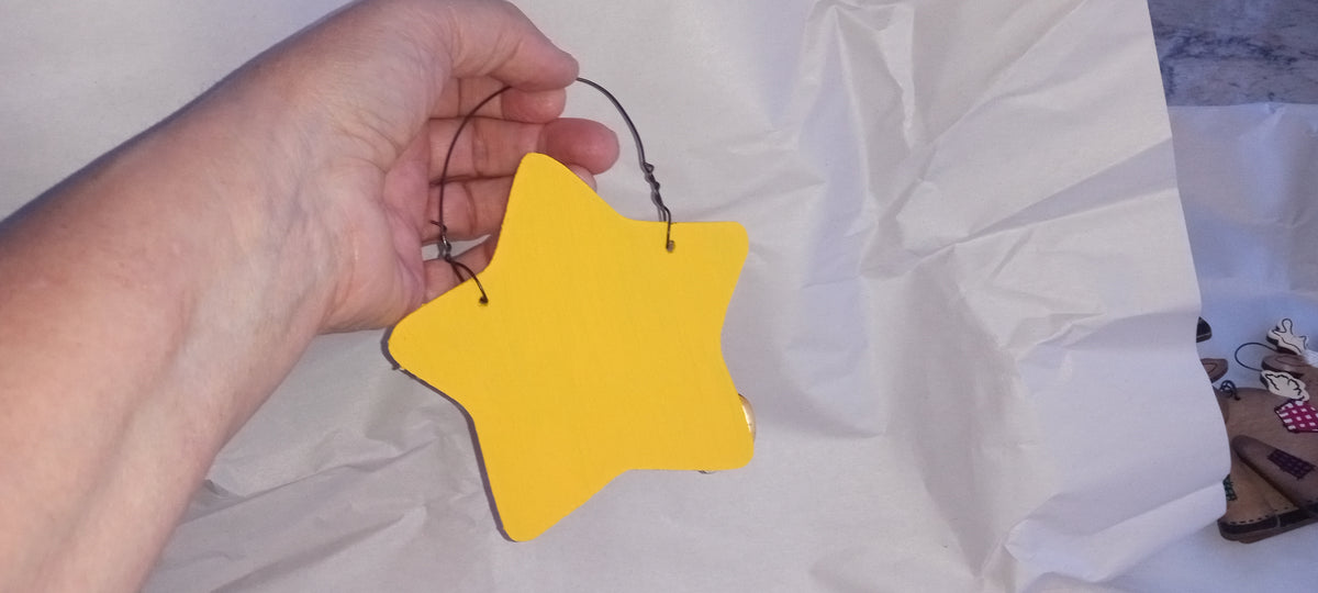 Handcrafted Wood & Tin Ornaments – Teacher, School & Appreciation Gifts