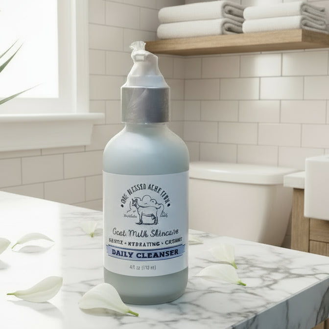 Goat Milk Daily Cleanser/ Face Wash - 4oz