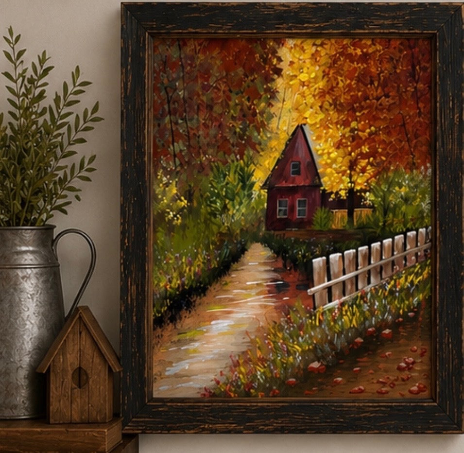 Autumn Path Home Painting