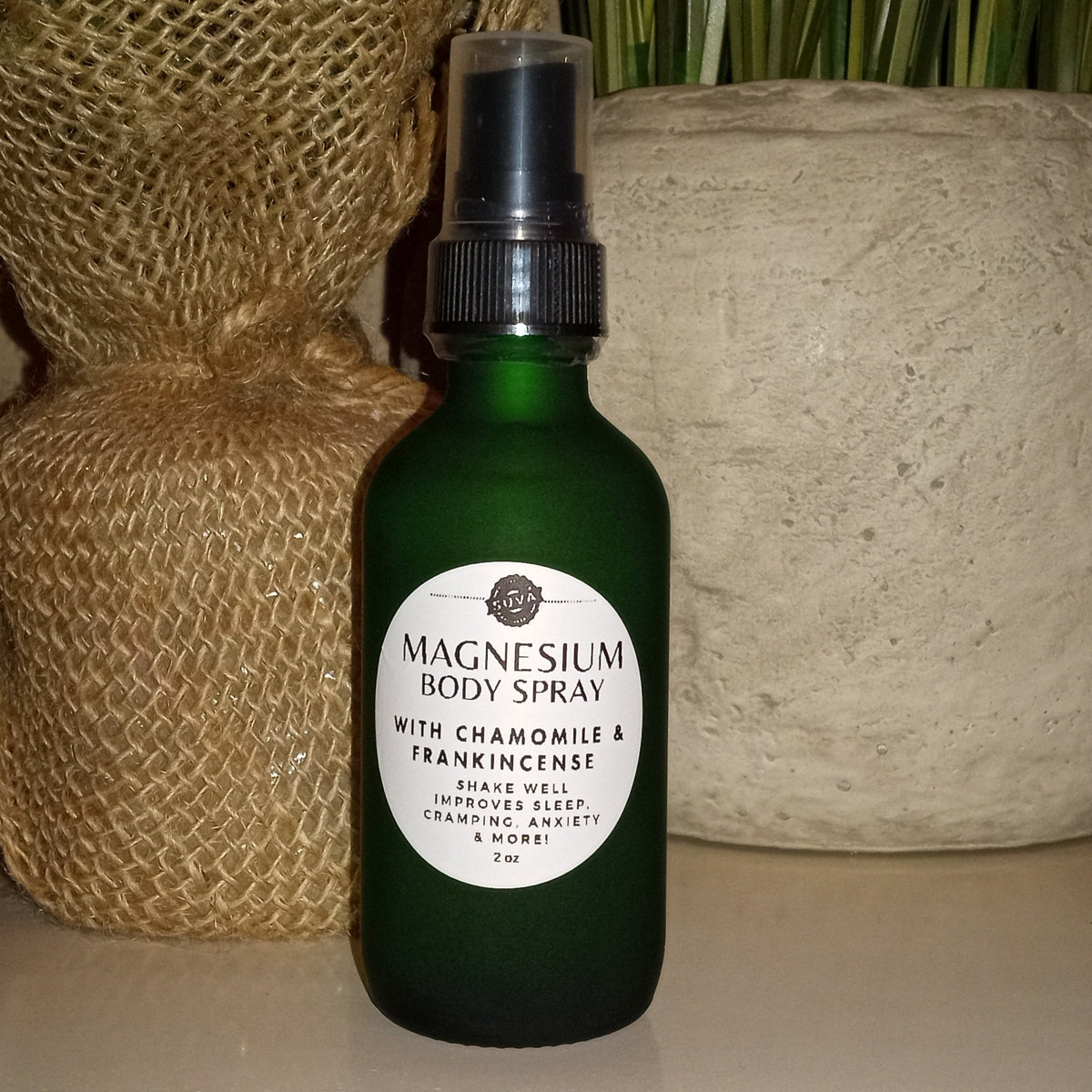 Magnesium Body Spray with Frankincense - 2oz